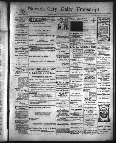 August 31, 1899