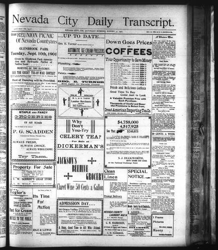 August 31, 1901