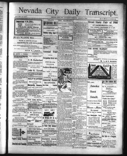 August 4, 1900