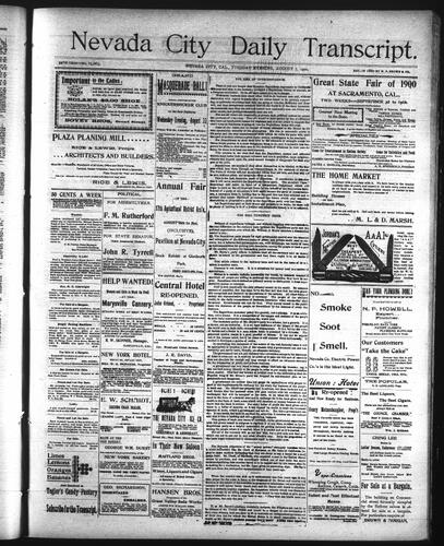 August 7, 1900