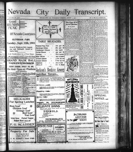 August 7, 1901