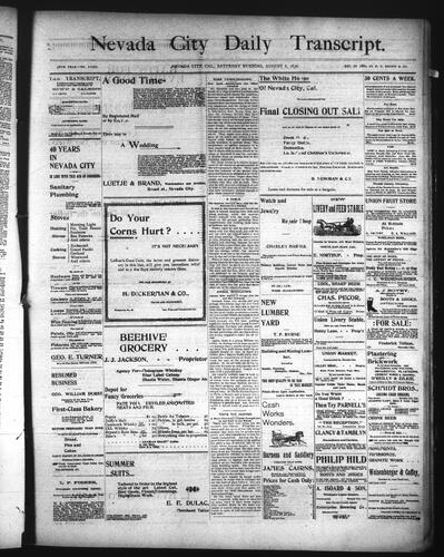August 8, 1896