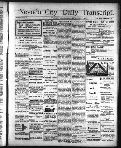 August 8, 1900