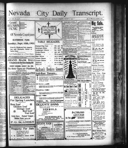 August 8, 1901