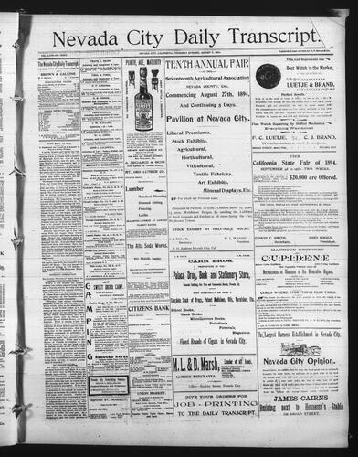 August 9, 1894