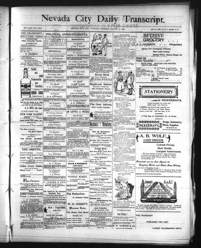 August 9, 1898