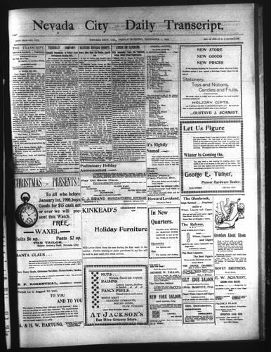 December 1, 1899