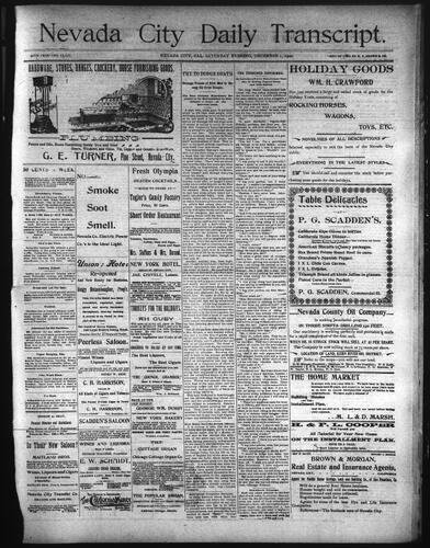 December 1, 1900