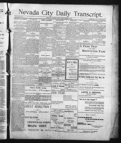 December 29, 1893
