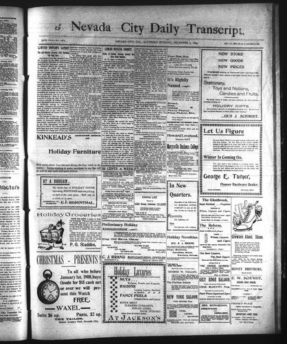 December 9, 1899