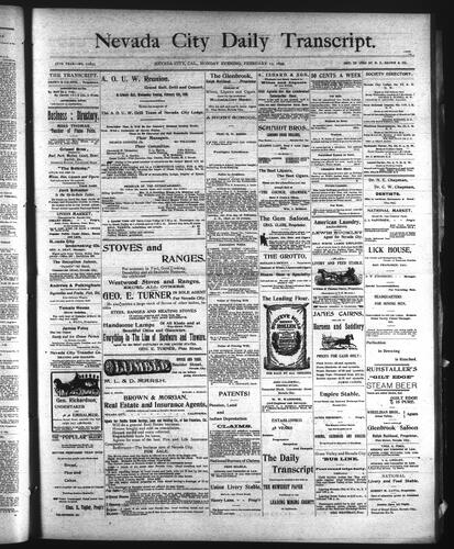 February 13, 1899