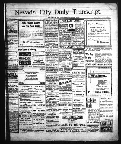 Click to view January 2, 1903 January 2, 1903