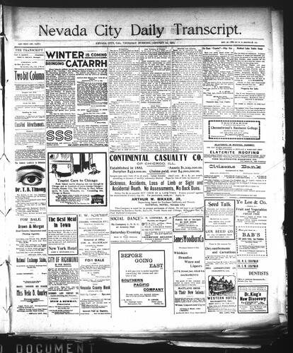 January 21, 1904