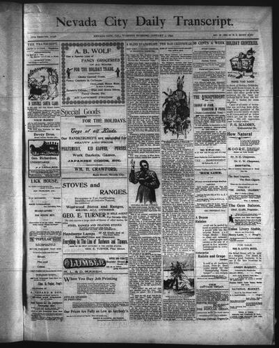 Click to view January 3, 1899 January 3, 1899