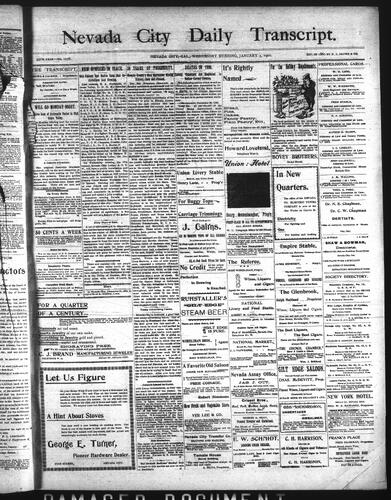 January 3, 1900
