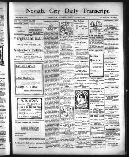 January 30, 1900