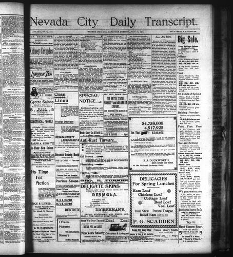 July 20, 1901
