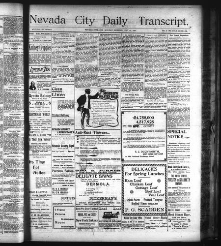 July 22, 1901