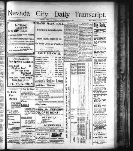 July 25, 1901
