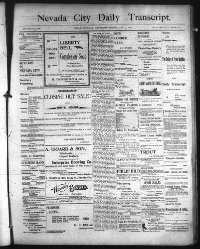 July 29, 1896