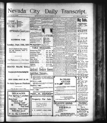 July 29, 1901
