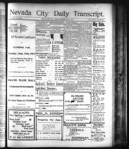 July 30, 1901