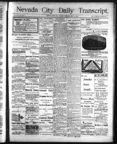 July 31, 1900