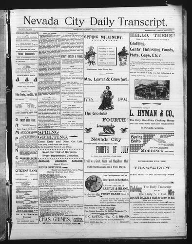 June 1, 1894