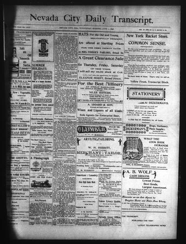 June 1, 1898