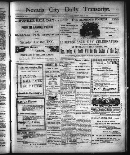 June 13, 1900
