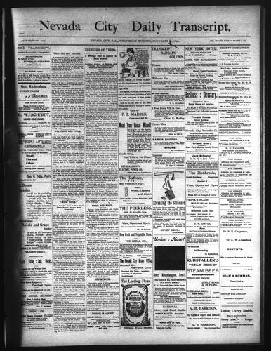 November 1, 1899