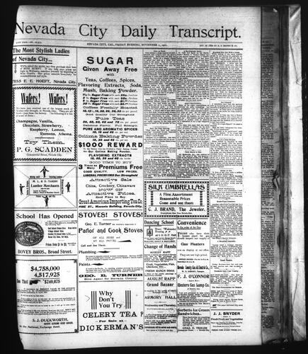 November 1, 1901