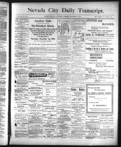 November 10, 1898