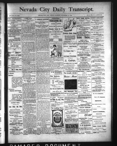 November 10, 1899