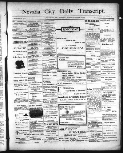 November 11, 1896
