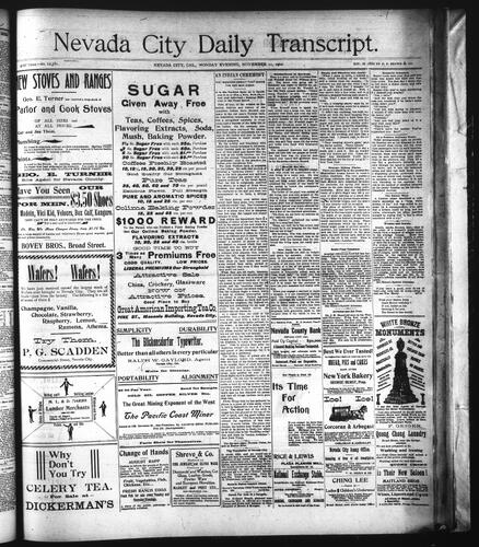 November 11, 1901