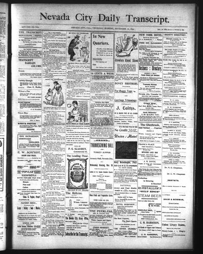 November 16, 1899