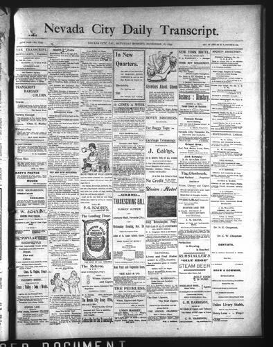 November 18, 1899