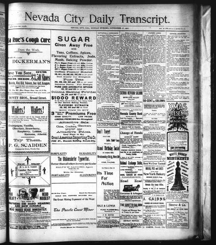 November 18, 1901