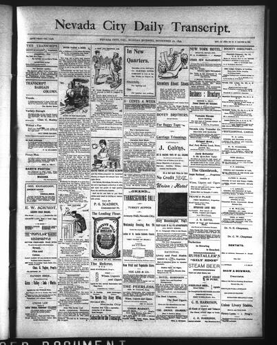 November 20, 1899