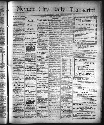 November 20, 1900