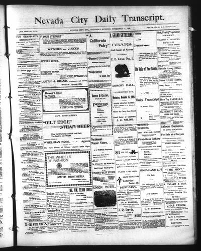 November 21, 1896
