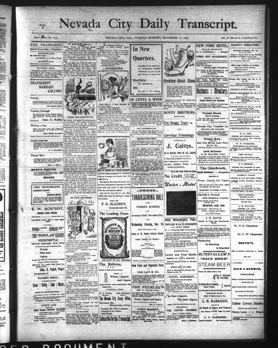 November 21, 1899