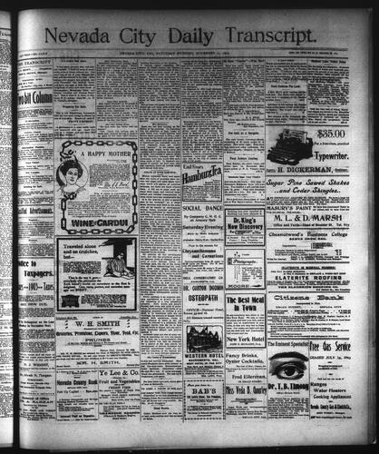November 21, 1903