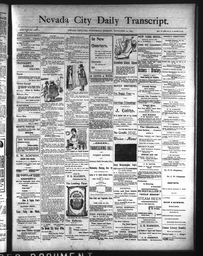 November 22, 1899
