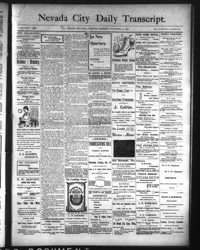 November 23, 1899
