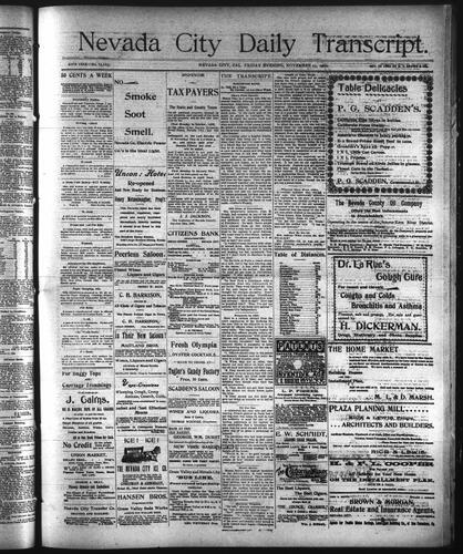 November 23, 1900