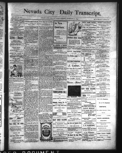 November 25, 1899