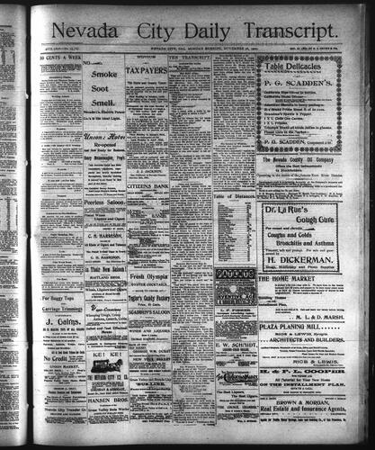 November 26, 1900