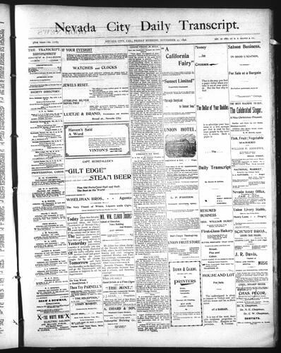 November 27, 1896
